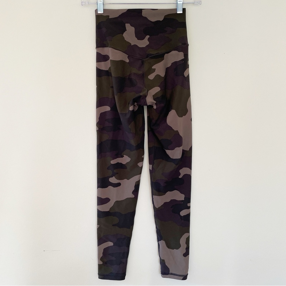 Aerie Camo Real Me High Rise Leggings Pants Athleisure Work Out Exercise Small - Picture 3 of 11